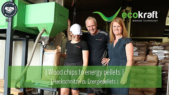 ECOKRAFT - Reference customer Heiss Energie   Wood chips to energy pellets
